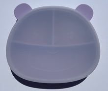 Load image into Gallery viewer, Silicone Bear 5PC Tableware | Lilac
